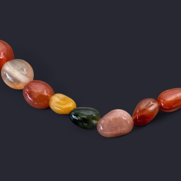 Agate Gemstone Bead Bracelet - Picture 7 of 7